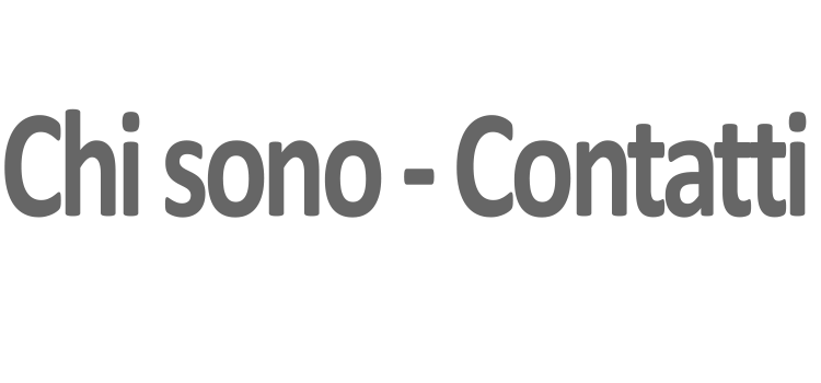 Chi sono
